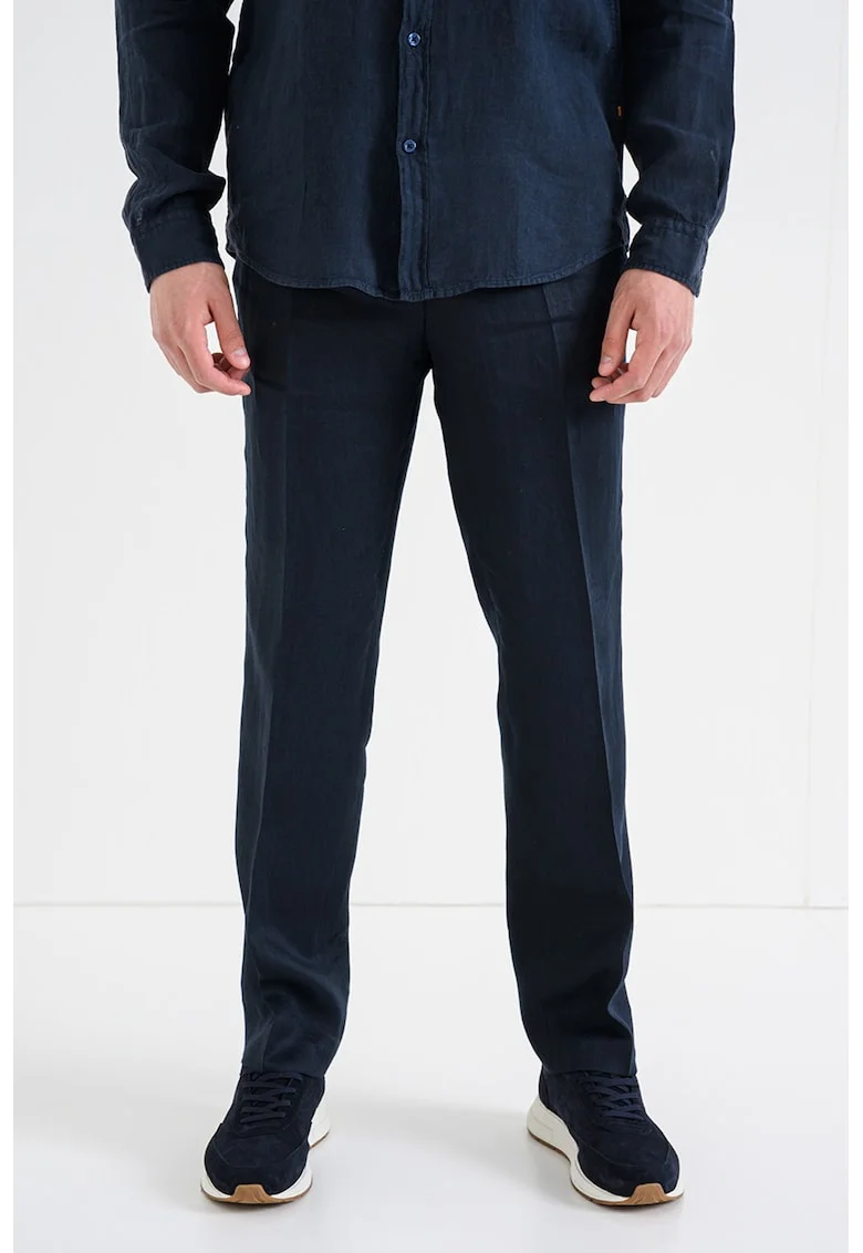 Pantaloni de in cu pense, Albastru ultramarin