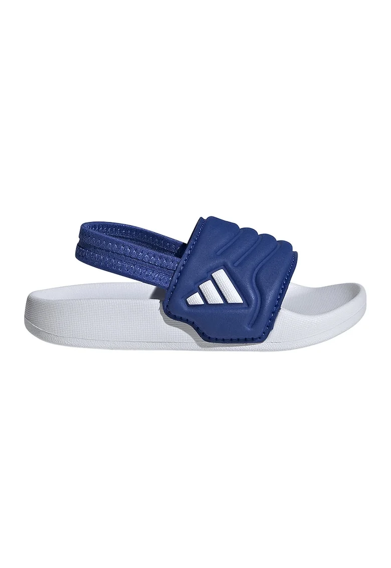 Sandale slingback Adilette, Alb/Albastru royal