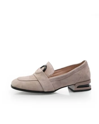 Pantofi  2601474 din piele naturala, Maro
