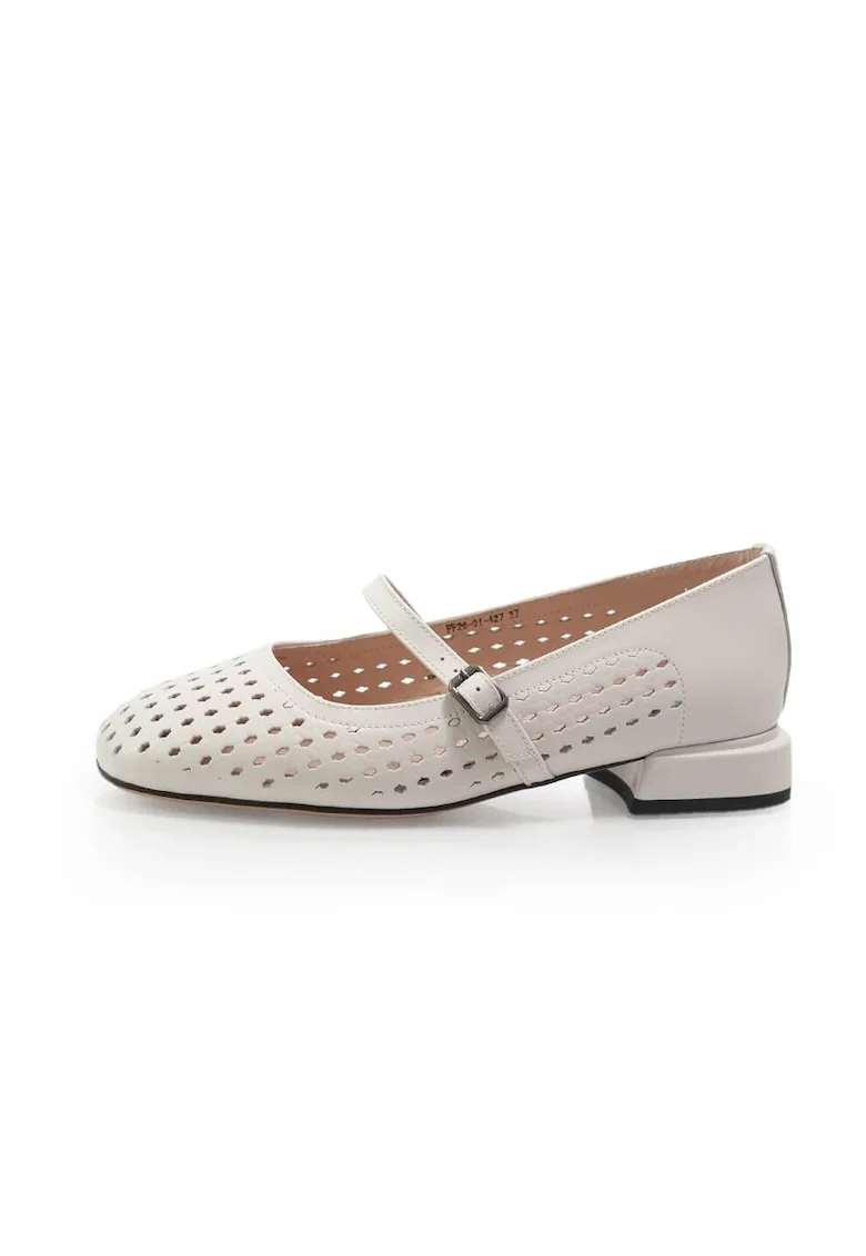 Pantofi  2601427 din piele naturala, Maro