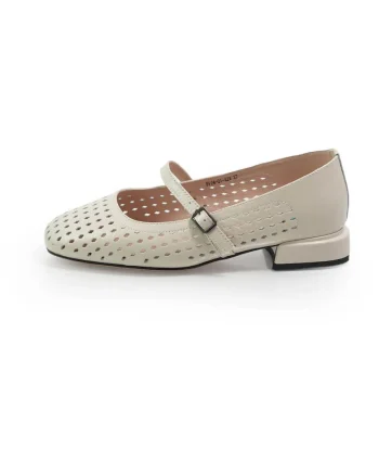Pantofi  2601429 din piele naturala, Bej