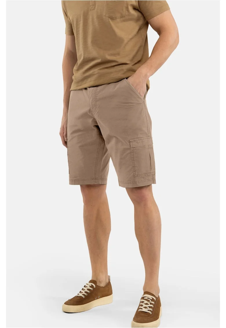 Pantaloni scurti cargo, cu cordon, buzunare, Comfort Fit,  P-Thor, bej, Bej
