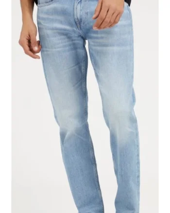 Pantaloni barbati,  Bumbac, Albastru.