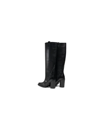 Cizme dama  303221591, Piele naturala, Negru, Negru