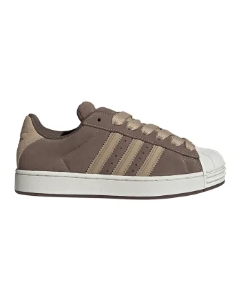 Pantofi sport Superstar de piele intoarsa, Maro taupe/Bej inchis/Alb murdar