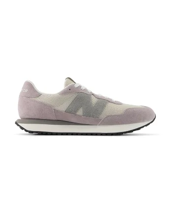 Pantofi sport 237 cu garnituri din piele intoarsa, Bej/Lila pal/Gri inchis