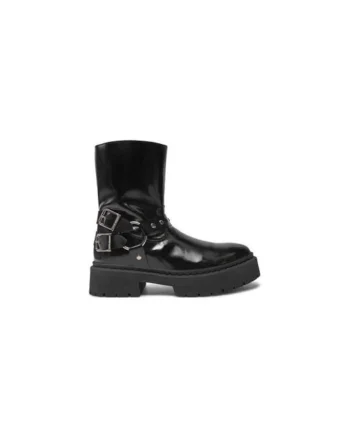 Ghete dama  304364891, Piele naturala, Negru, Negru