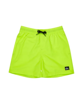 Pantaloni scurti de baie cu buzunare Everyday Volley, Verde neon