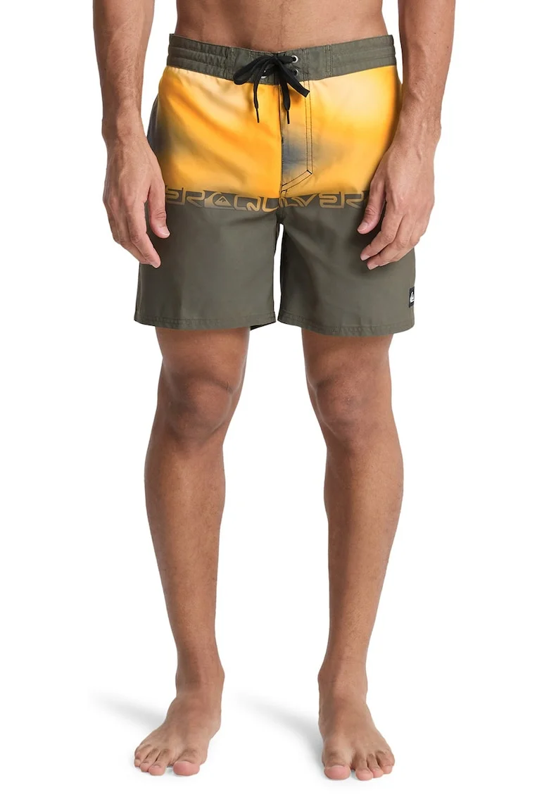 Pantaloni scurti de baie Everyday 16", Portocaliu pal/Kaki
