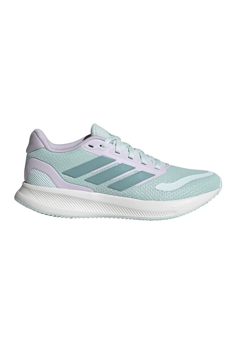Pantofi sport Run Falcon 5 low-cut din plasa, Verde pal/Violet prafuit/Verde persan