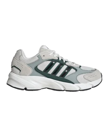 Pantofi sport Crazy Chaos 2000 din plasa si piele intoarsa, Verde pal/Verde englez/Alb murdar