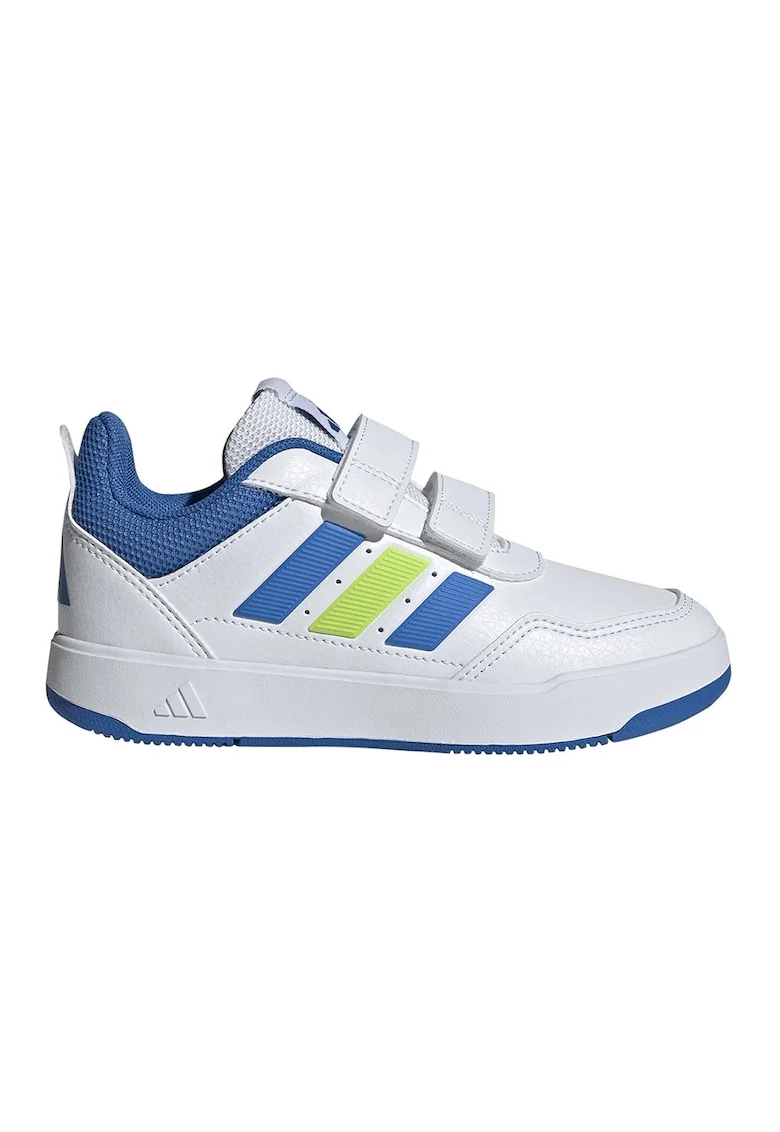 Pantofi sport Tensaur Sport 3.0 de piele ecologica cu velcro, Verde pal/Albastru royal/Alb optic