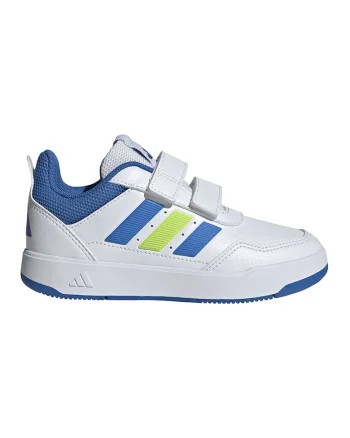Pantofi sport Tensaur Sport 3.0 de piele ecologica cu velcro, Verde pal/Albastru royal/Alb optic