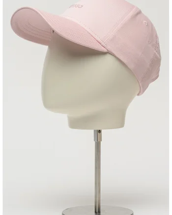 Sapca baseball cu logo brodat Cara, Roz pastel
