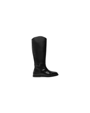 Cizme dama  304418365, Piele naturala, Negru, Negru