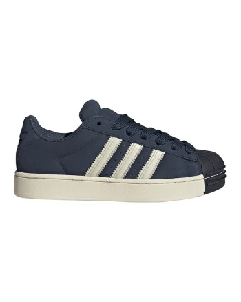 Pantofi sport Superstar de piele intoarsa, Albastru inchis/Alb murdar