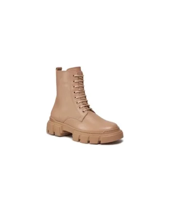 Ghete dama Hogl, 303089092, Piele naturala, 35 EU, Maro