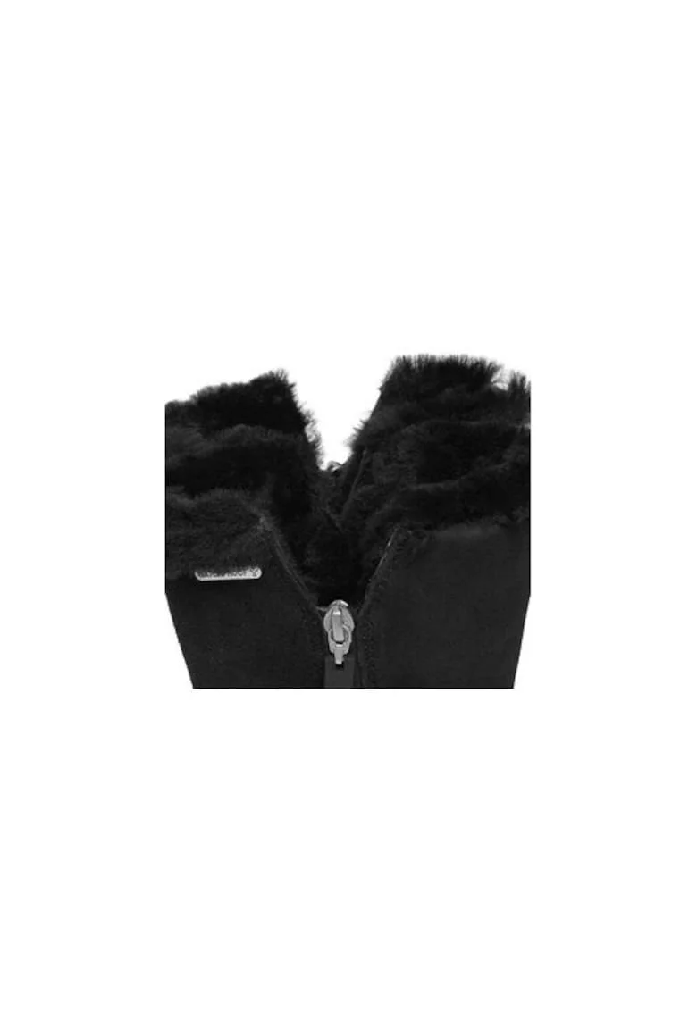 Ghete dama  302953424, Piele naturala, 36 EU, Negru
