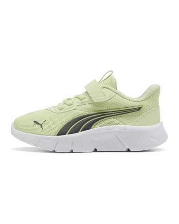 Pantofi sport FlexFocus Modern cu inchidere velcro, Gri antracit/Verde fistic