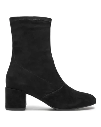 Ghete dama Hogl, 304493263, Piele naturala, Negru, Negru
