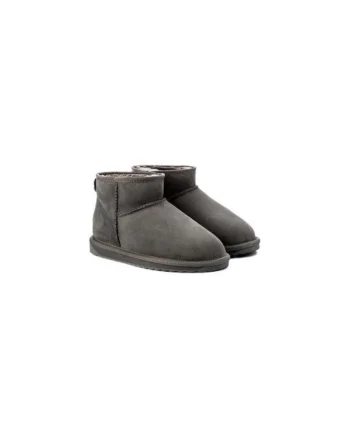 Ghete dama  191699151, Piele naturala, 41 EU, Gri