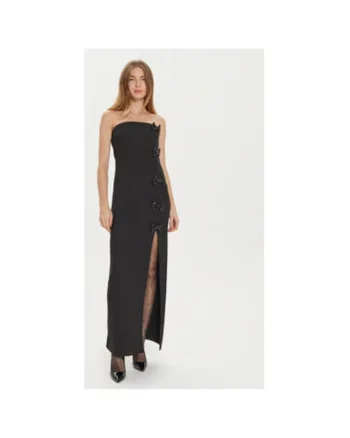 Rochie dama,  304932489, Poliester, Negru, Negru