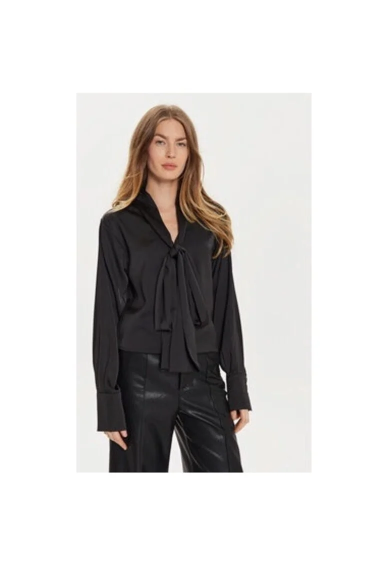 Bluza dama,  304932298, Poliester, Negru, Negru