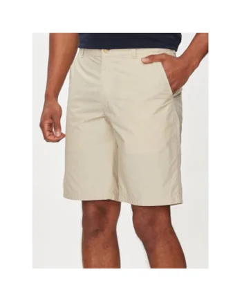 Pantaloni scurti barbati,  303383299, Bumbac, Bej, Bej