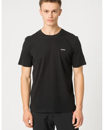 Tricou din bumbac Dero, Negru