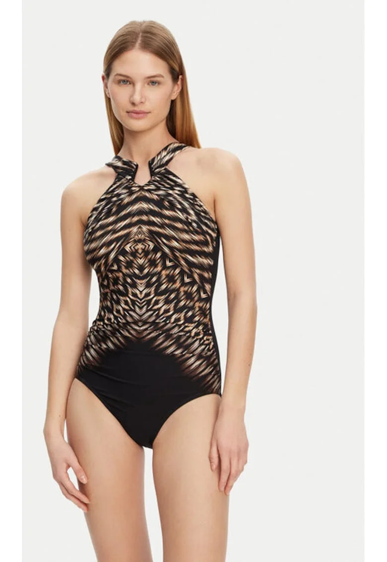Costum de baie dama,  305152671, Poliamida, Maro, Maro