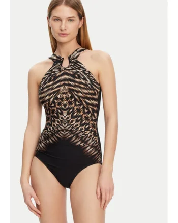 Costum de baie dama,  305152671, Poliamida, Maro, Maro