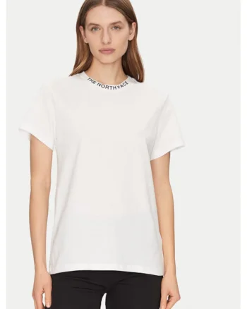 Tricou dama,  304916557, Bumbac, Alb, Alb