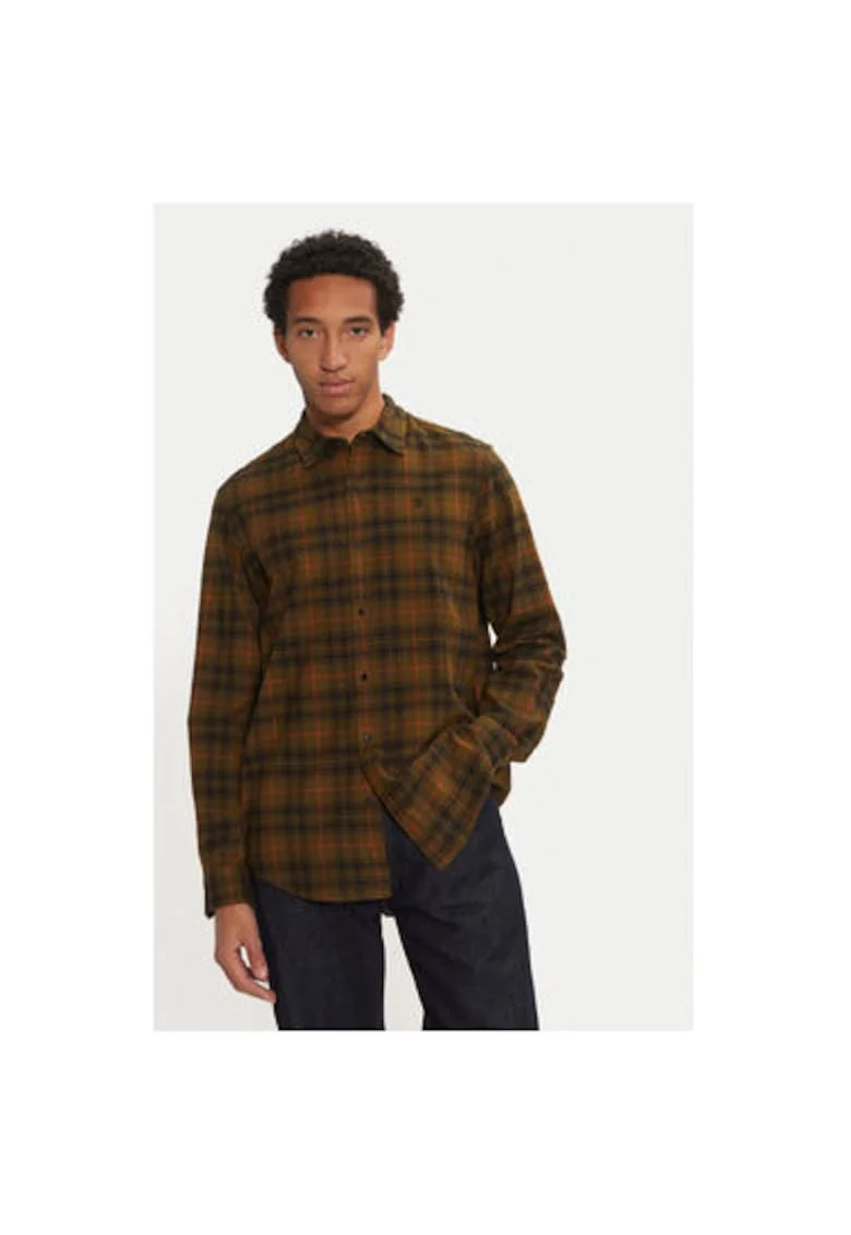 Camasa barbati,  304465406, Bumbac, Verde, Verde