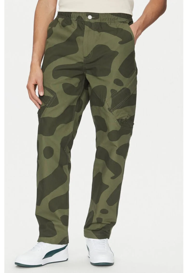 Pantaloni barbati,  305365507, Bumbac, Multicolor, Multicolor