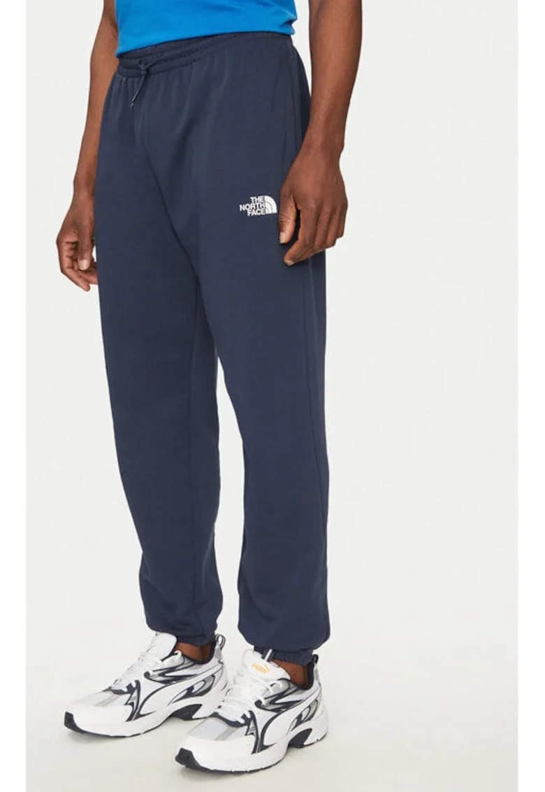Pantaloni barbati,  304916984, Bumbac/Poliester, Albastru, Albastru