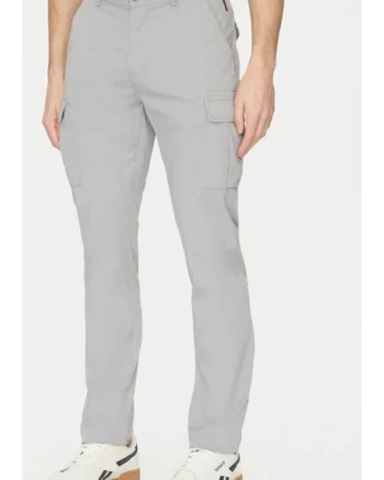 Pantaloni barbati,  305102263, Bumbac, Gri, Gri