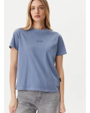 Tricou dama,  305332318, Bumbac, Albastru, Albastru