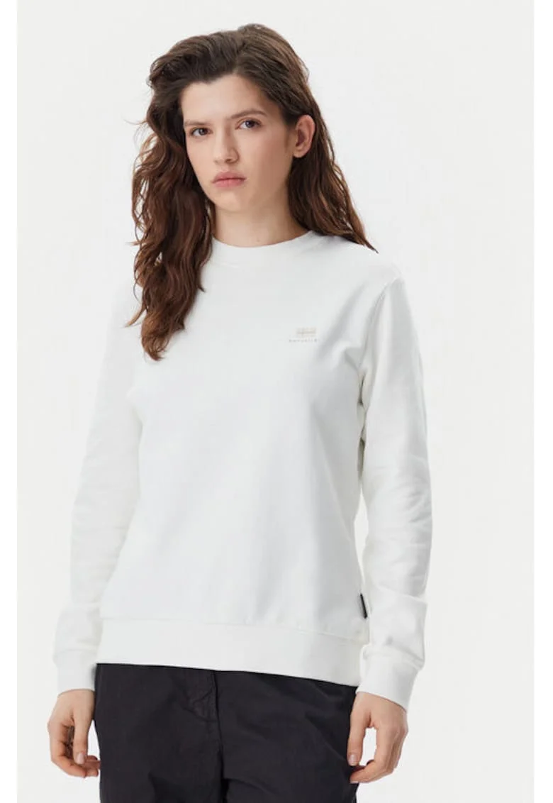 Bluza dama,  305332103, Bumbac, Alb, Alb
