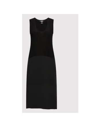 Rochie Dama,  300315484, Poliester, Elastan, XS INTL, Negru