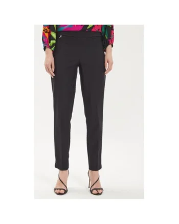 Pantaloni dama,  303838874, Poliester,Negru
