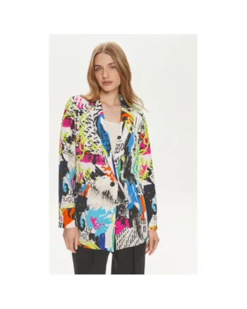 Sacou dama,  303838904, Poliester, Multicolor, Multicolor