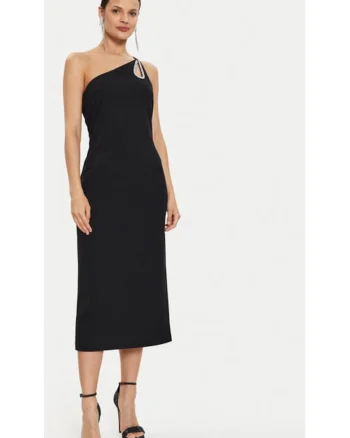 Rochie dama,  303880859, Poliester, Negru, Negru