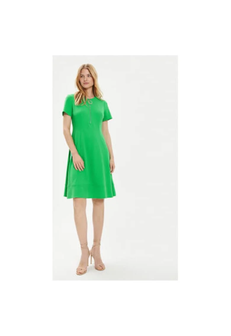 Rochie dama,  303880682, Poliester, Verde, Verde