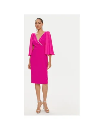 Rochie dama,  303881009, Poliester, 34 EU, Roz