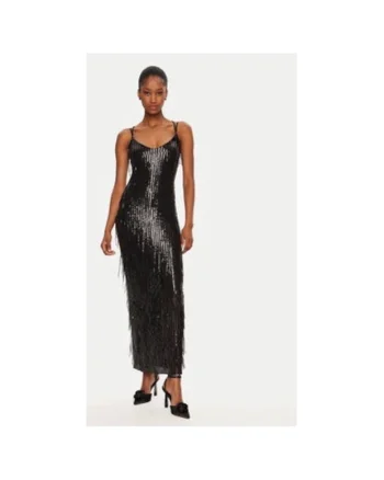 Rochie dama,  305017970, Poliester, Negru, Negru