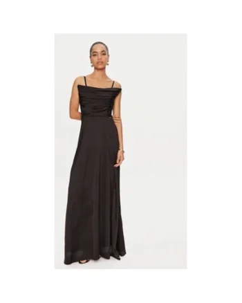 Rochie dama,  304898303, Poliester/Bumbac, Negru, Negru