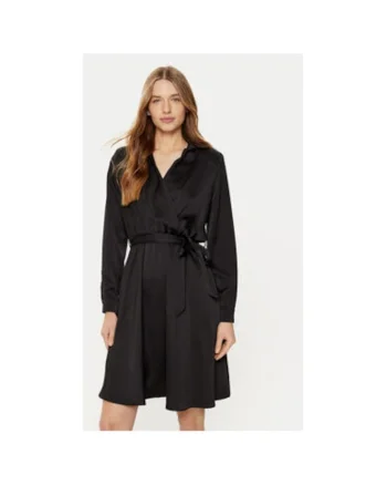 Rochie dama,  305165206, Poliester, Negru, Negru