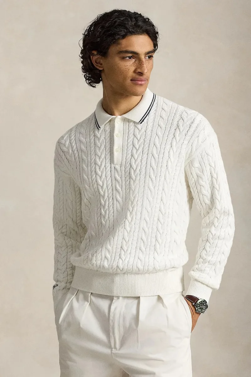 Polo Ralph Lauren pulover pentru bărbați, cu bumbac