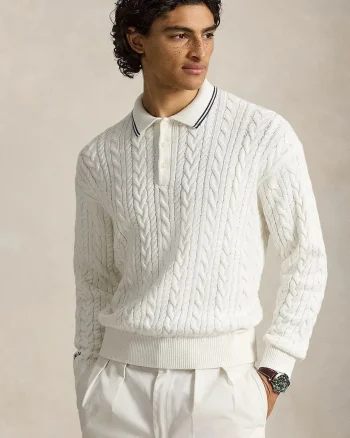 Polo Ralph Lauren pulover pentru bărbați, cu bumbac