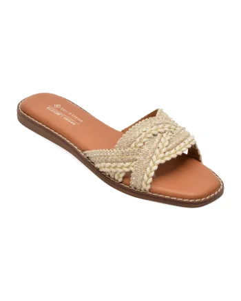 Papuci CALL IT SPRING bej, 14278171, din material textil